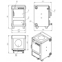 Твердотопливный котел Буржуй КП-12 (с чугунной плитой)