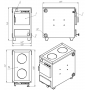 Твердотопливный котел Буржуй КП-18 (с чугунной плитой и дымоходом 150 мм вверх)